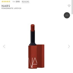 Nars Powermatte Lipstick, Mogrador, NIB